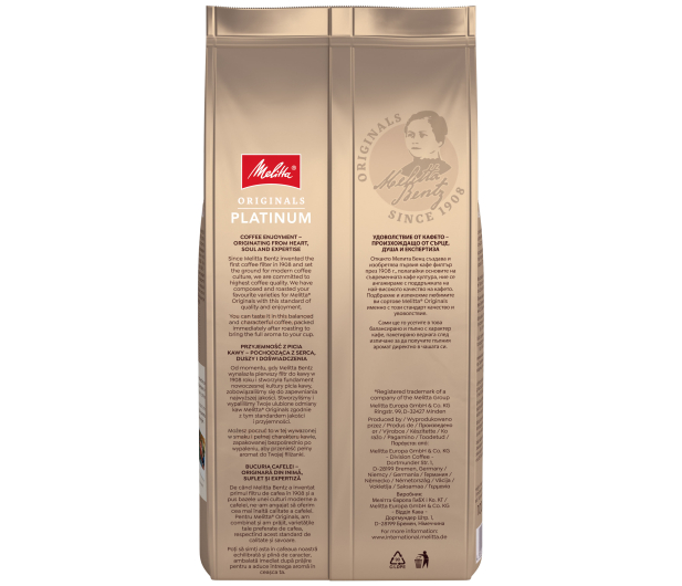 Melitta Kawa Melitta Originals Platinum 1000g - 1355021 - zdjęcie 4